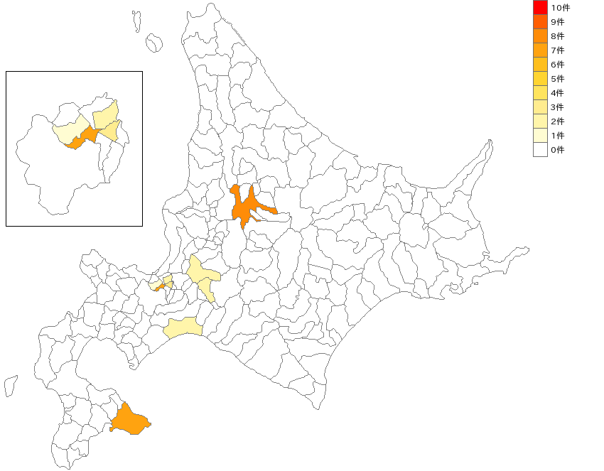 北海道の手袋製造業界マップ