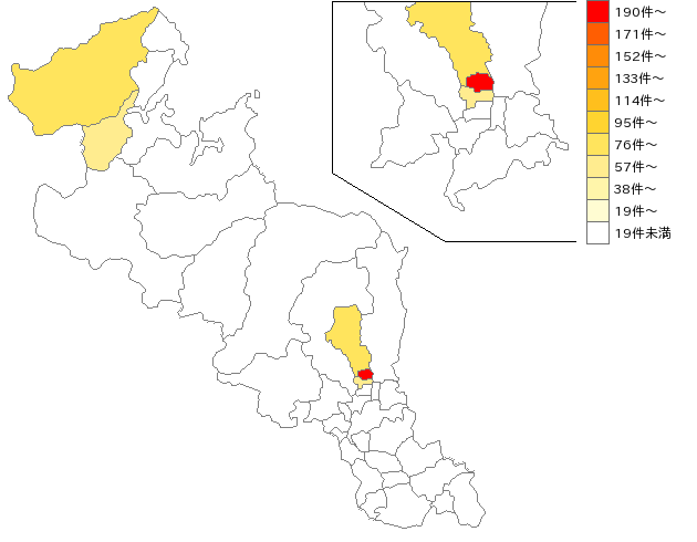 京都府の織物業界マップ
