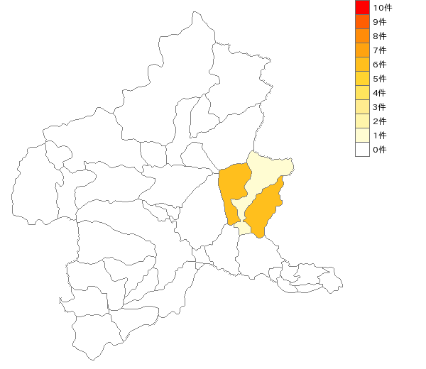 群馬県の織物整経業界マップ