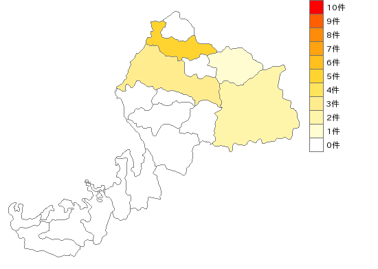 福井県の織物整経業界マップ