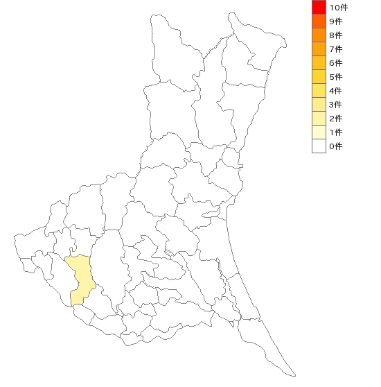 茨城県の製糸業界マップ
