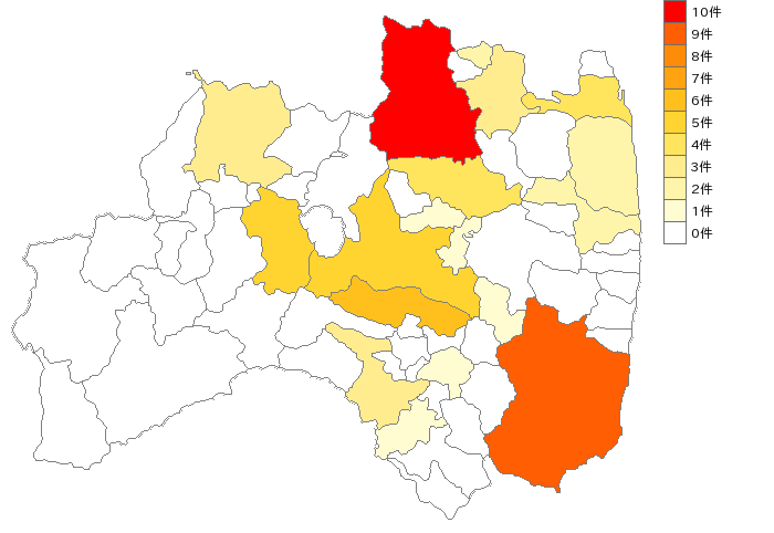 福島県の洗張・染物業界マップ
