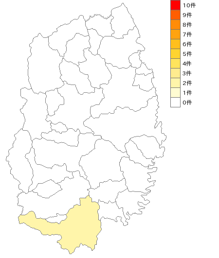 岩手県の染色整理業界マップ