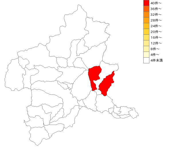 群馬県の染色整理業界マップ