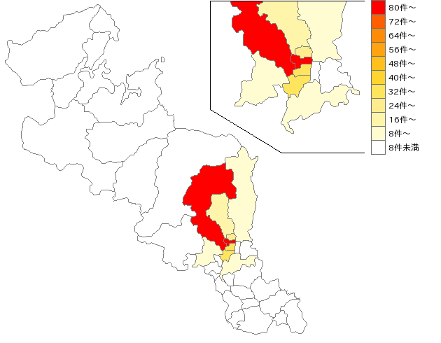 京都府の染色整理業界マップ