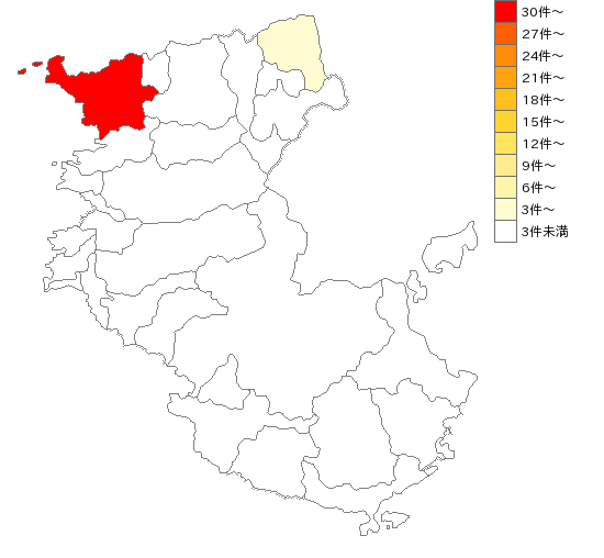 和歌山県の染色整理業界マップ
