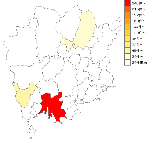岡山県の繊維製品製造業界マップ
