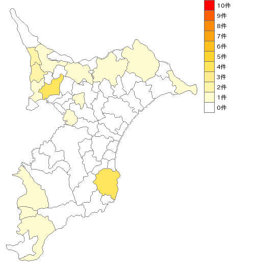 千葉県のうちわ・扇子・ちょうちん業界マップ