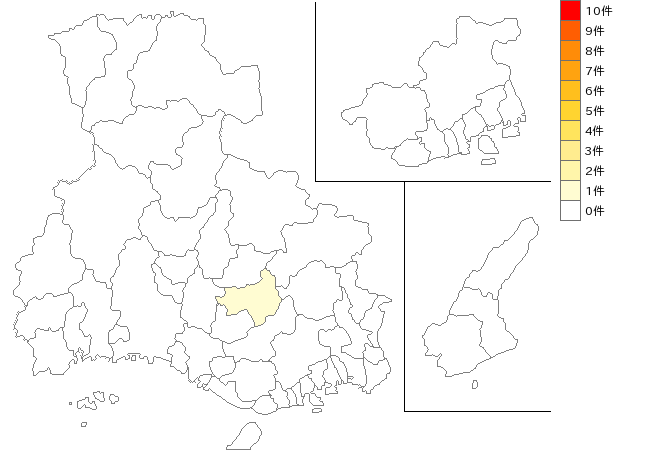 兵庫県の際物販売業界マップ