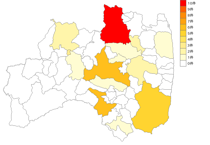 福島県の寝具製造・販売業界マップ