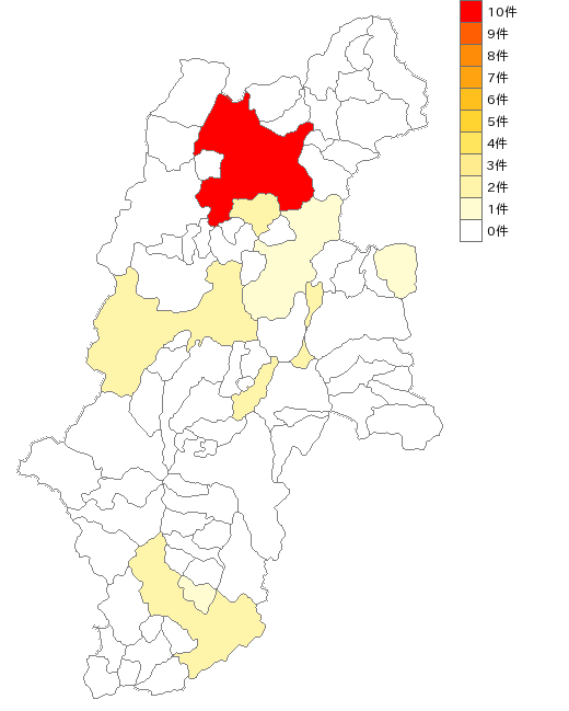 長野県の防災グッズ製造・販売業界マップ