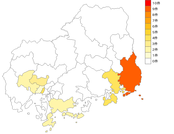 広島県のかばん製造・販売業界マップ