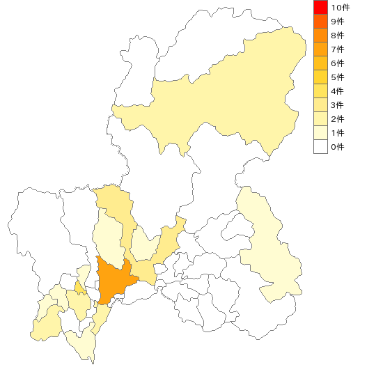 岐阜県のなめし革製造業界マップ