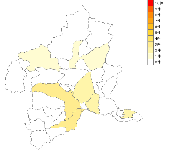 群馬県のぼうし業界マップ