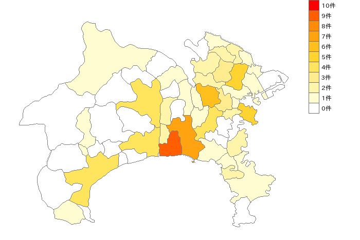神奈川県の運動用具製造業界マップ