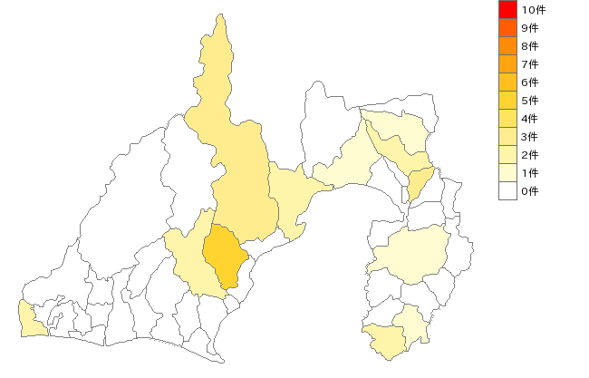 静岡県の煙火製造業界マップ