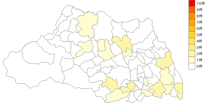 埼玉県の楽器・楽器部品製造業界マップ