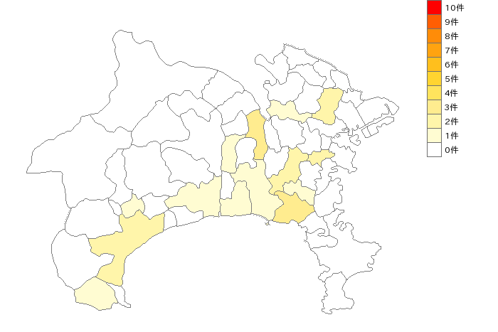 神奈川県の楽器・楽器部品製造業界マップ