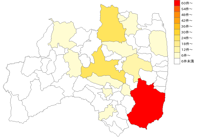 福島県の造花・装飾用羽毛製造業界マップ