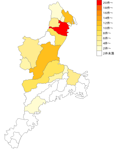 三重県の鉄スクラップ加工処理業界マップ