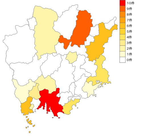 岡山県の鉄スクラップ加工処理業界マップ