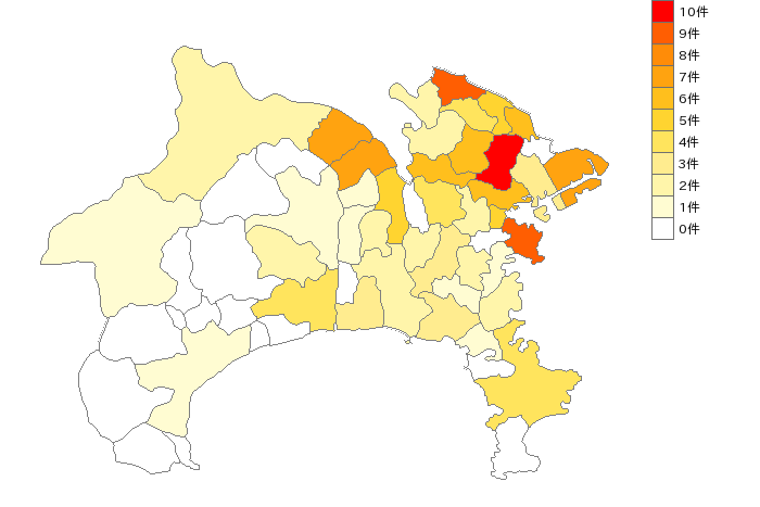 神奈川県の通信機器業界マップ