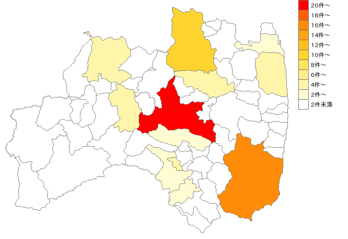 福島県の電設資材業界マップ