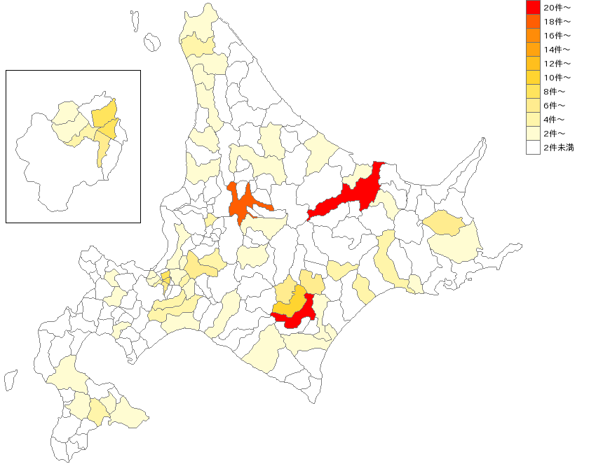 北海道の農業用器具製造業界マップ