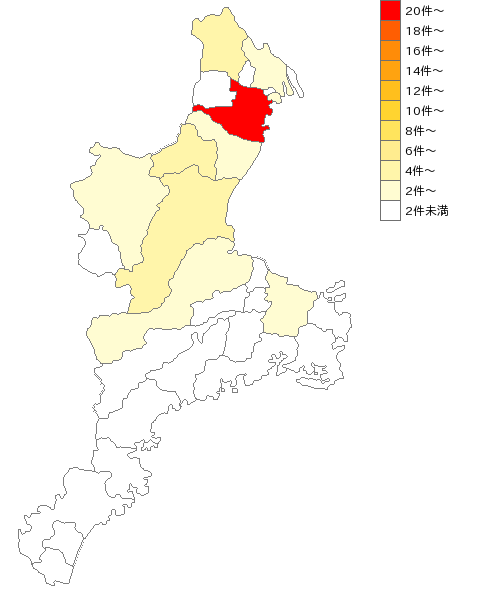 三重県の発電機・電動機製造業界マップ