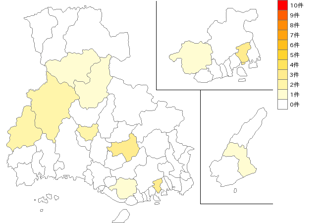 兵庫県の武器製造業界マップ