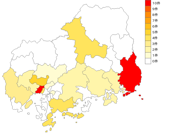 広島県の利器工匠具・手道具業界マップ