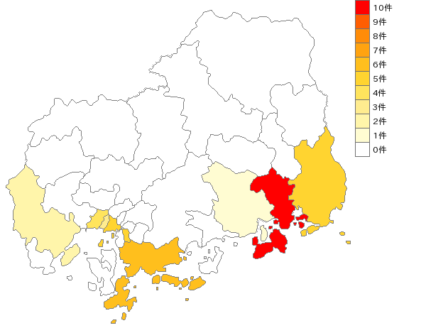 広島県のはん用内燃機関製造業界マップ