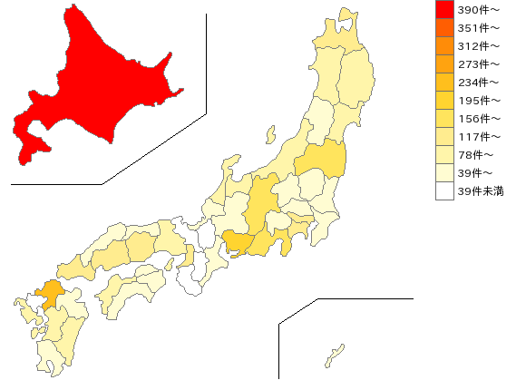 全国のボイラー製造業界マップ