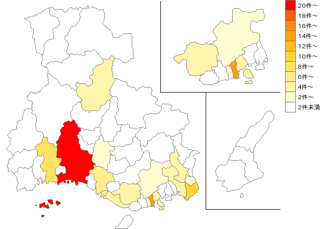 兵庫県のポンプ・同装置製造業界マップ