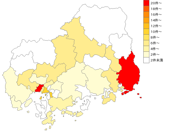 広島県のポンプ・同装置製造業界マップ