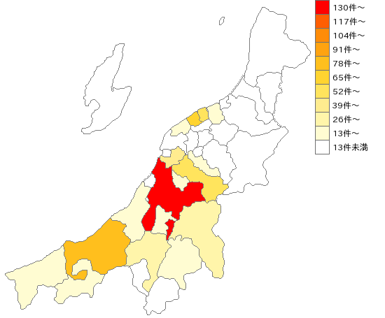 新潟県の一般産業用機械・装置製造業界マップ