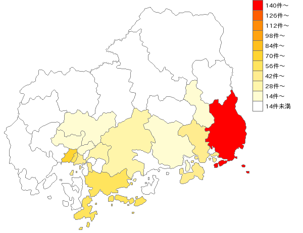 広島県の一般産業用機械・装置製造業界マップ