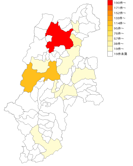 長野県の機器製造・販売業界マップ
