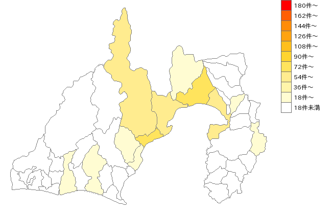 静岡県の機器製造・販売業界マップ