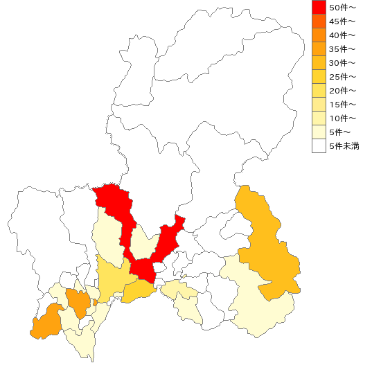 岐阜県の金属用金型・同部分品・附属品製造業界マップ
