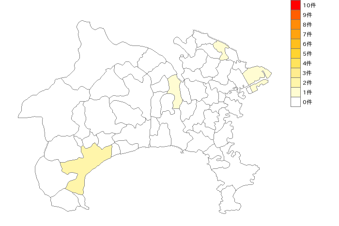 神奈川県の自動販売機製造業界マップ