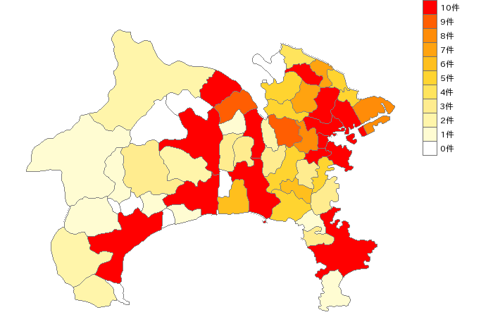 神奈川県の消火器具・消火装置業界マップ