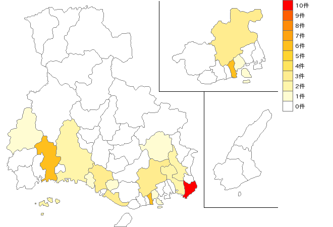 兵庫県の弁・同附属品製造業界マップ