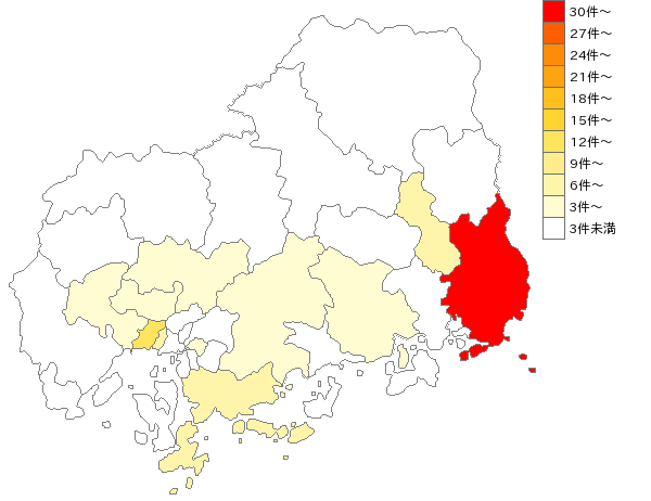 広島県の縫製機械製造業界マップ