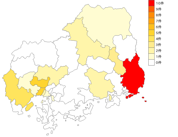 広島県の木材加工機械製造業界マップ