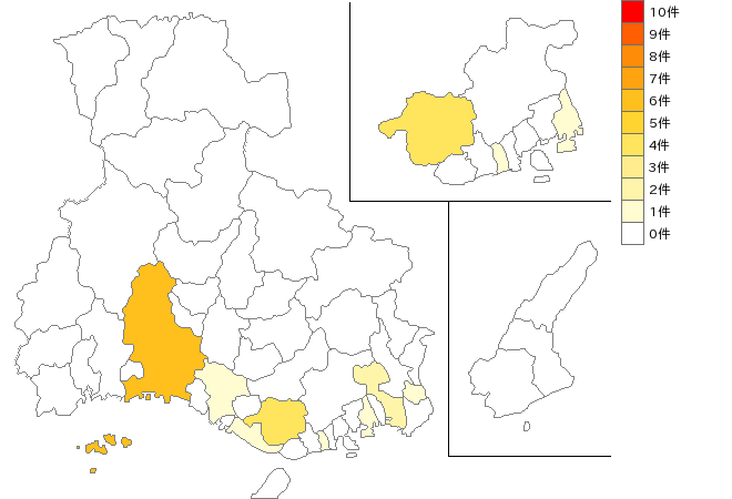 兵庫県のオートバイ製造業界マップ