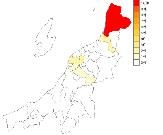 新潟県の航空機製造業界マップ