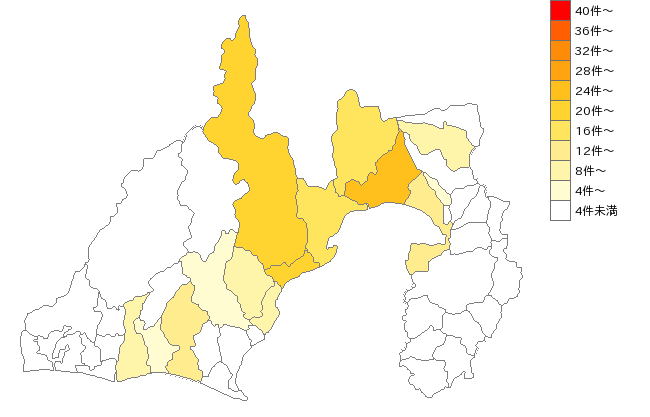静岡県の物流運搬設備業界マップ