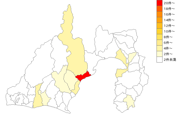 静岡県のモデル・模型製造業界マップ