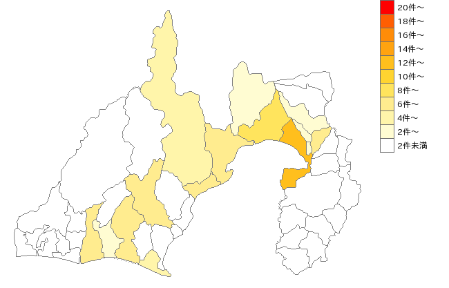 静岡県の工業計器製造業界マップ